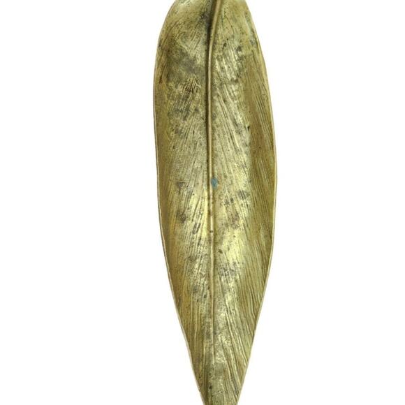 Brass 1948 butterfly bush dish - Picture 2 of 3